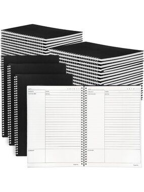 20 Pack A4 Cornell Notes Notebooks - 8.5x11 Inch, 60 Sheets, Perfect for Study